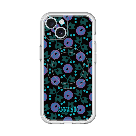 スリムプロテクションプレミアムケース with MagSafe［ ANNA SUI - オーキッド ］