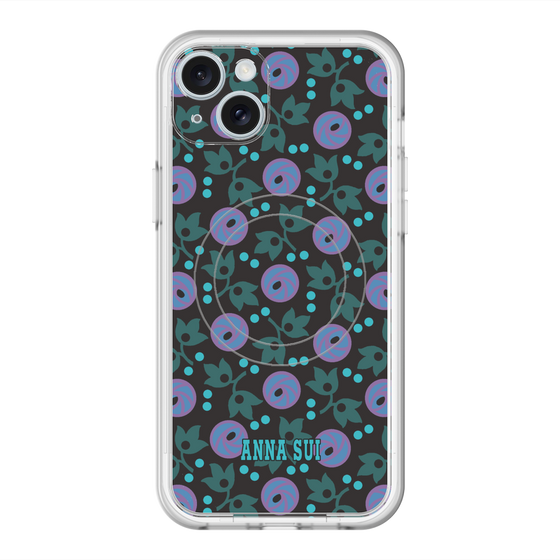 スリムプロテクションプレミアムケース with MagSafe［ ANNA SUI - オーキッド ］