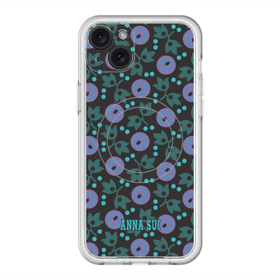 スリムプロテクションプレミアムケース with MagSafe［ ANNA SUI - オーキッド ］