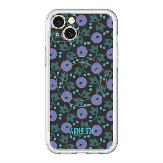 スリムプロテクションプレミアムケース with MagSafe［ ANNA SUI - オーキッド ］