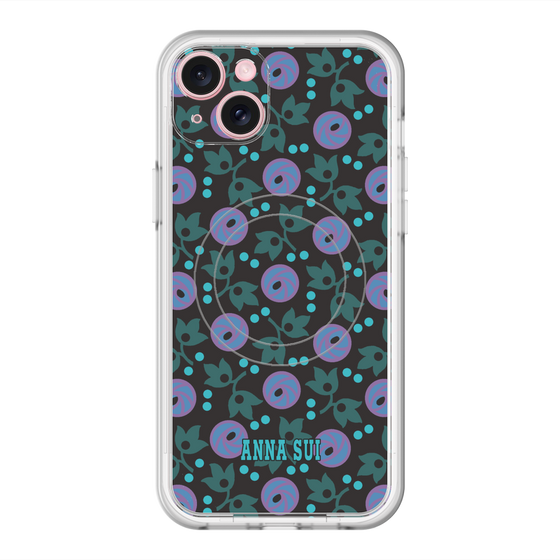 スリムプロテクションプレミアムケース with MagSafe［ ANNA SUI - オーキッド ］