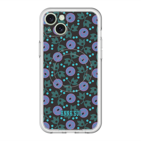 スリムプロテクションプレミアムケース with MagSafe［ ANNA SUI - オーキッド ］