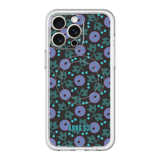 スリムプロテクションプレミアムケース with MagSafe［ ANNA SUI - オーキッド ］