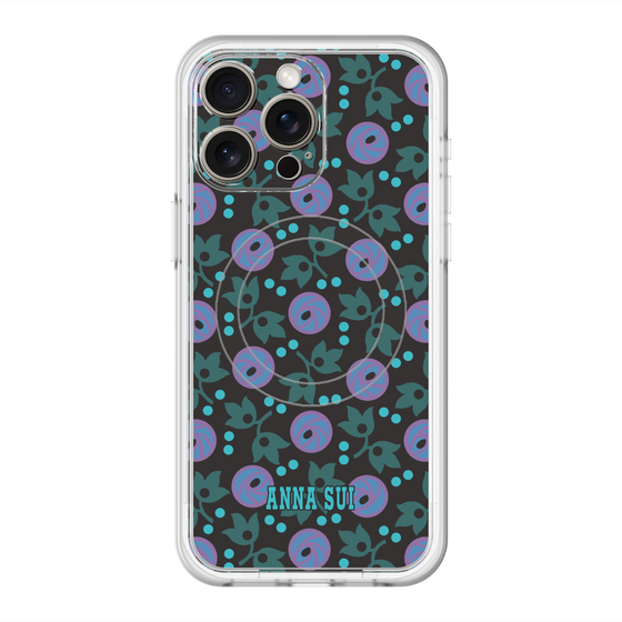 スリムプロテクションプレミアムケース with MagSafe［ ANNA SUI - オーキッド ］
