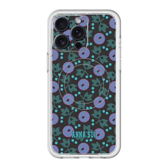 スリムプロテクションプレミアムケース with MagSafe［ ANNA SUI - オーキッド ］