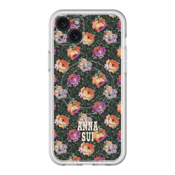 スリムプロテクションプレミアムケース with MagSafe［ ANNA SUI - オンブルローズ ］