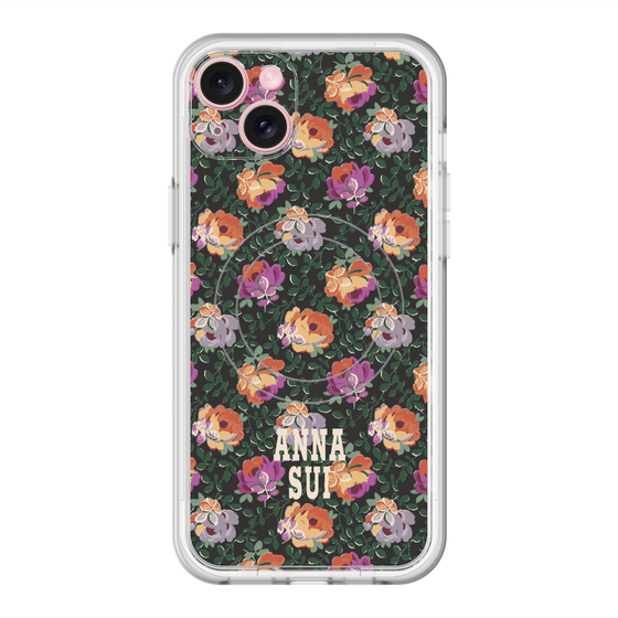 スリムプロテクションプレミアムケース with MagSafe［ ANNA SUI - オンブルローズ ］