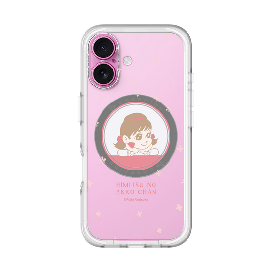スリムプロテクションプレミアムケース with MagSafe［ ひみつのアッコちゃん - アッコちゃん - クリア ］