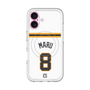 スリムプロテクションプレミアムケース with MagSafe［ 読売ジャイアンツ - #8 MARU - ホーム ］