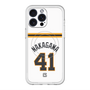 スリムプロテクションプレミアムケース with MagSafe［ 読売ジャイアンツ - #41 NAKAGAWA - ホーム ］