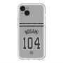 スリムプロテクションプレミアムケース with MagSafe［ 読売ジャイアンツ - #104 NOGAMI - ビジター ］