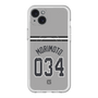 スリムプロテクションプレミアムケース with MagSafe［ 読売ジャイアンツ - #034 MORIMOTO - ビジター ］