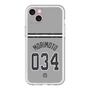 スリムプロテクションプレミアムケース with MagSafe［ 読売ジャイアンツ - #034 MORIMOTO - ビジター ］
