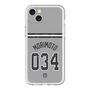 スリムプロテクションプレミアムケース with MagSafe［ 読売ジャイアンツ - #034 MORIMOTO - ビジター ］