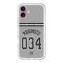 スリムプロテクションプレミアムケース with MagSafe［ 読売ジャイアンツ - #034 MORIMOTO - ビジター ］