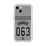 スリムプロテクションプレミアムケース with MagSafe［ 読売ジャイアンツ - #063 HANADA - ビジター ］