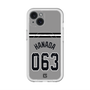 スリムプロテクションプレミアムケース with MagSafe［ 読売ジャイアンツ - #063 HANADA - ビジター ］
