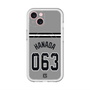 スリムプロテクションプレミアムケース with MagSafe［ 読売ジャイアンツ - #063 HANADA - ビジター ］