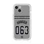 スリムプロテクションプレミアムケース with MagSafe［ 読売ジャイアンツ - #063 HANADA - ビジター ］