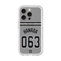 スリムプロテクションプレミアムケース with MagSafe［ 読売ジャイアンツ - #063 HANADA - ビジター ］