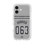スリムプロテクションプレミアムケース with MagSafe［ 読売ジャイアンツ - #063 HANADA - ビジター ］