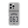 スリムプロテクションプレミアムケース with MagSafe［ 読売ジャイアンツ - #063 HANADA - ビジター ］
