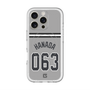 スリムプロテクションプレミアムケース with MagSafe［ 読売ジャイアンツ - #063 HANADA - ビジター ］