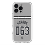 スリムプロテクションプレミアムケース with MagSafe［ 読売ジャイアンツ - #063 HANADA - ビジター ］