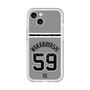 スリムプロテクションプレミアムケース with MagSafe［ 読売ジャイアンツ - #59 WAKABAYASHI - ビジター ］