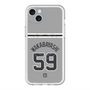 スリムプロテクションプレミアムケース with MagSafe［ 読売ジャイアンツ - #59 WAKABAYASHI - ビジター ］