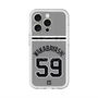 スリムプロテクションプレミアムケース with MagSafe［ 読売ジャイアンツ - #59 WAKABAYASHI - ビジター ］