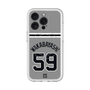 スリムプロテクションプレミアムケース with MagSafe［ 読売ジャイアンツ - #59 WAKABAYASHI - ビジター ］