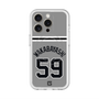 スリムプロテクションプレミアムケース with MagSafe［ 読売ジャイアンツ - #59 WAKABAYASHI - ビジター ］