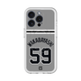 スリムプロテクションプレミアムケース with MagSafe［ 読売ジャイアンツ - #59 WAKABAYASHI - ビジター ］