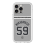 スリムプロテクションプレミアムケース with MagSafe［ 読売ジャイアンツ - #59 WAKABAYASHI - ビジター ］