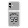 スリムプロテクションプレミアムケース with MagSafe［ 読売ジャイアンツ - #59 WAKABAYASHI - ビジター ］