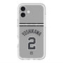 スリムプロテクションプレミアムケース with MagSafe［ 読売ジャイアンツ - #2 YOSHIKAWA - ビジター ］