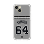 スリムプロテクションプレミアムケース with MagSafe［ 読売ジャイアンツ - #64 YAMADA -ビジター ］