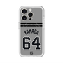スリムプロテクションプレミアムケース with MagSafe［ 読売ジャイアンツ - #64 YAMADA -ビジター ］