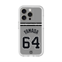 スリムプロテクションプレミアムケース with MagSafe［ 読売ジャイアンツ - #64 YAMADA -ビジター ］