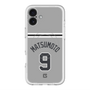 スリムプロテクションプレミアムケース with MagSafe［ 読売ジャイアンツ - #9 MATSUMOTO - ビジター ］