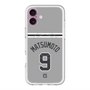 スリムプロテクションプレミアムケース with MagSafe［ 読売ジャイアンツ - #9 MATSUMOTO - ビジター ］