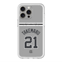 スリムプロテクションプレミアムケース with MagSafe［ 読売ジャイアンツ - #21 TAKEMARU - ビジター ］