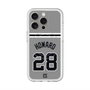 スリムプロテクションプレミアムケース with MagSafe［ 読売ジャイアンツ - #28 HOWARD - ビジター ］