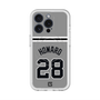 スリムプロテクションプレミアムケース with MagSafe［ 読売ジャイアンツ - #28 HOWARD - ビジター ］