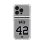 スリムプロテクションプレミアムケース with MagSafe［ 読売ジャイアンツ - #42 MATA - ビジター ］
