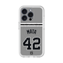 スリムプロテクションプレミアムケース with MagSafe［ 読売ジャイアンツ - #42 MATA - ビジター ］