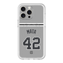 スリムプロテクションプレミアムケース with MagSafe［ 読売ジャイアンツ - #42 MATA - ビジター ］