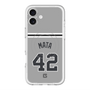 スリムプロテクションプレミアムケース with MagSafe［ 読売ジャイアンツ - #42 MATA - ビジター ］