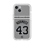スリムプロテクションプレミアムケース with MagSafe［ 読売ジャイアンツ - #43 NORIMOTO - ビジター ］